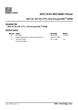 DataSheet A67L16181 pdf